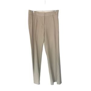 J.Crew Dress Pants Trousers Tan Office Work Career Business Straight Leg Size 6